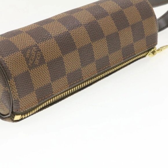 LOUIS VUITTON Damier Ebene Golf Cup 1998 Pouch LV Auth am199bV - Picture 7 of 14